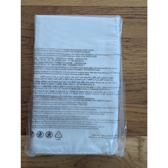 NWT Ralph Lauren King Sham Tux White Organic Cotton Palmer Percale Classic Crisp - Picture 3 of 3